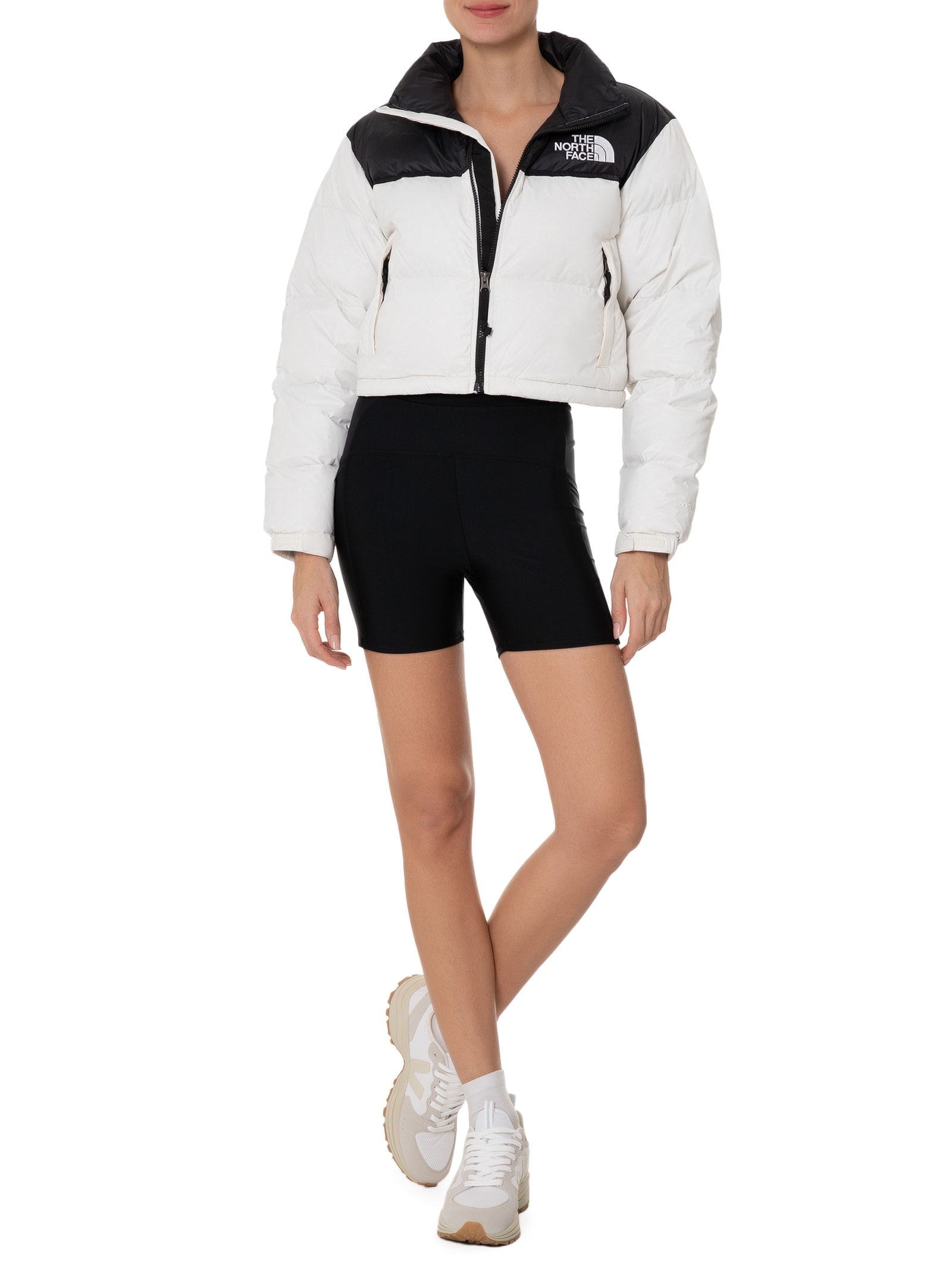 The North Face - Jaqueta Feminina Nuptse Short - Branco