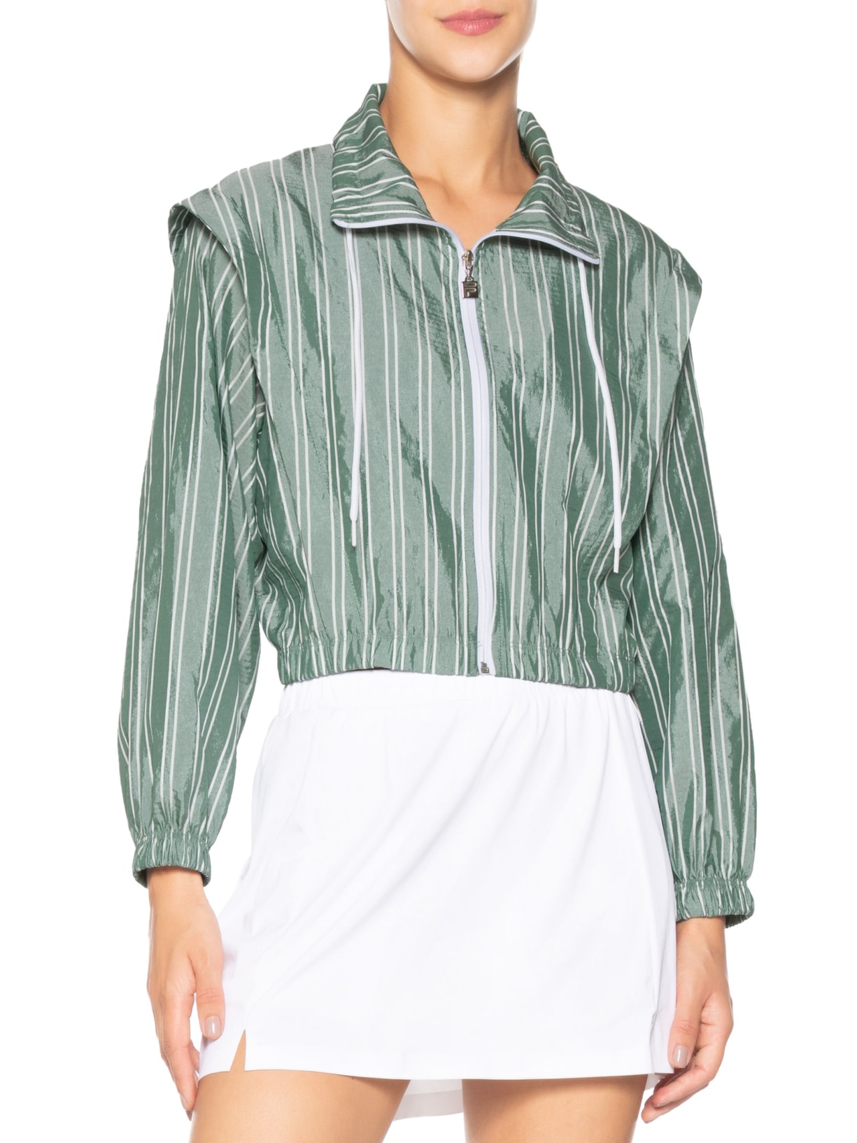 Jaqueta Feminina Nylon Classic Sports Verde Fila