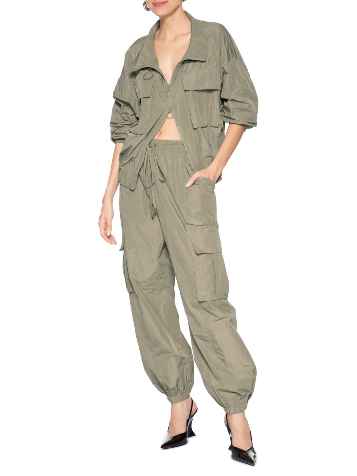 Jaqueta Feminina Nylon Noah Verde Nk