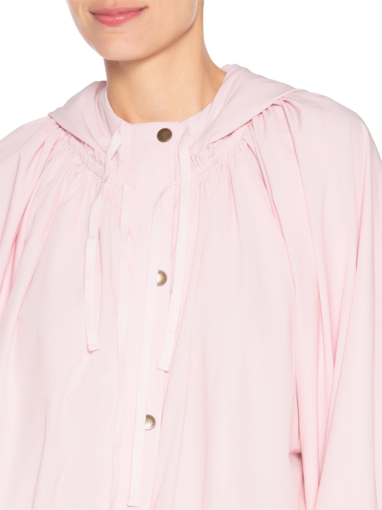 Jaqueta Feminina Nyon Crema Rosa Paula Raia