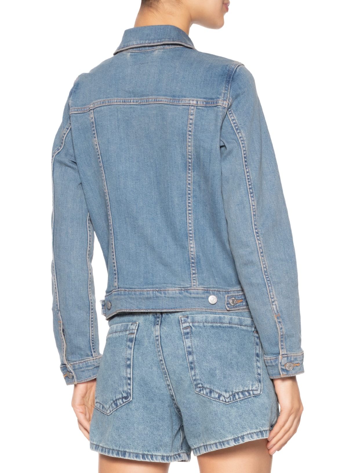 Jaqueta Feminina Original Trucker Azul Levi's