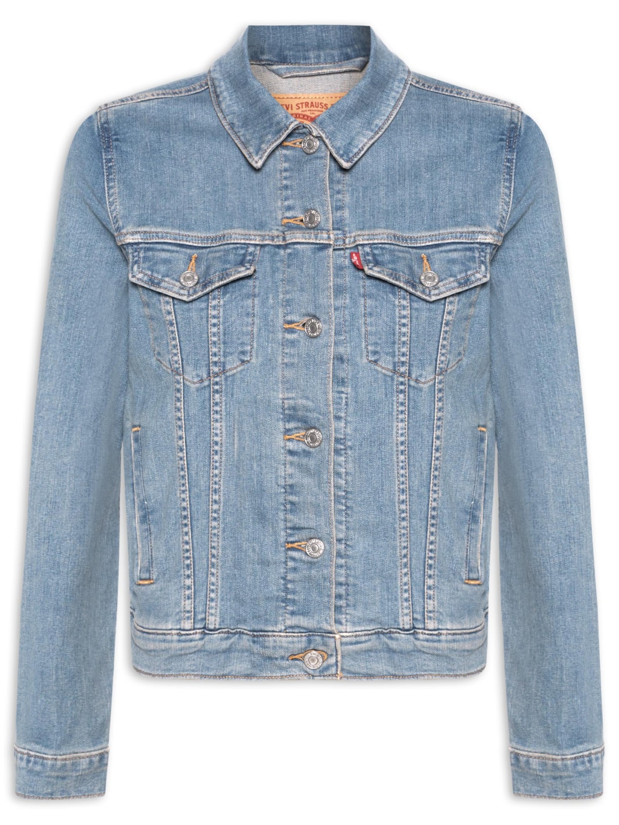 Jaqueta Feminina Original Trucker Azul Levi's
