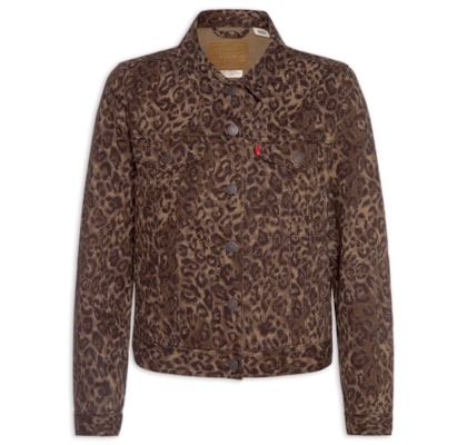 Jaqueta Feminina Original Trucker - Marrom