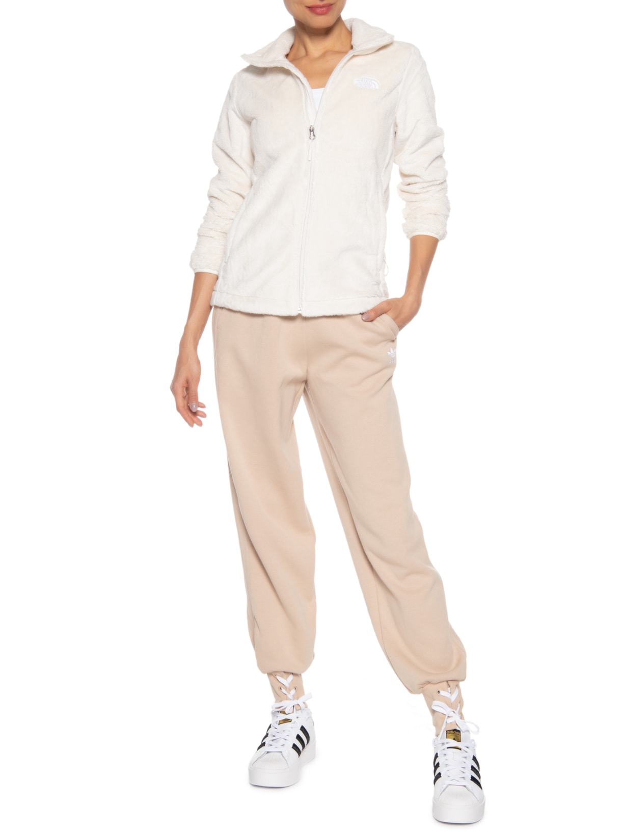 Jaqueta Feminina Osito Jacket Off White The North Face