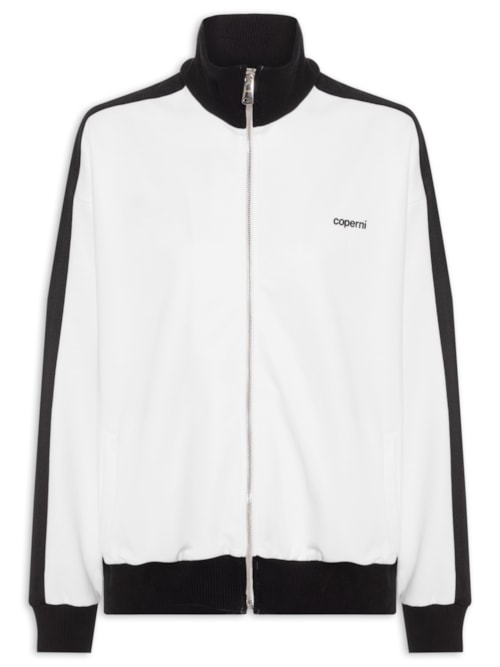 Jaqueta Feminina Oversized Track - Branco