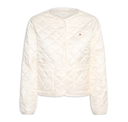 Jaqueta Feminina Padded Quilted - Off White