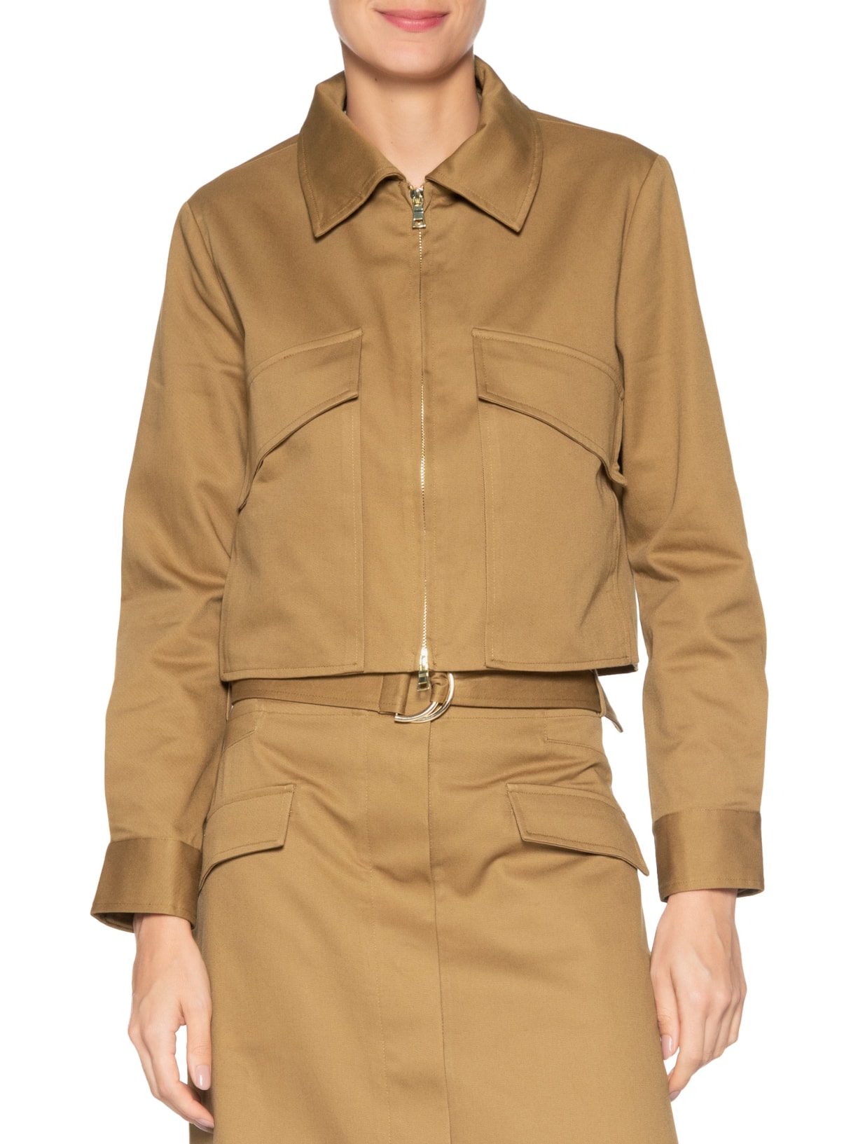 Jaqueta Feminina Patrícia Marrom Le Lis