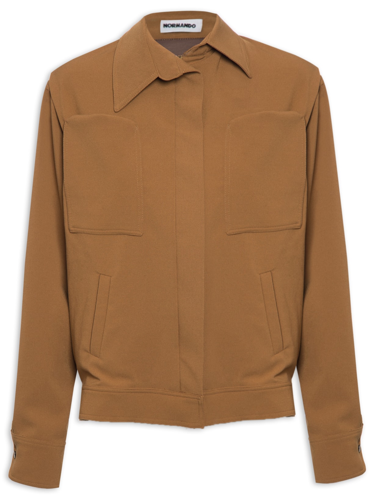 Jaqueta Feminina Pau-a-pique - Marrom