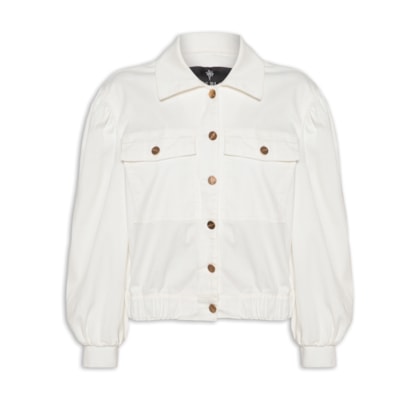 Jaqueta Feminina Penelope Sarja - Branco
