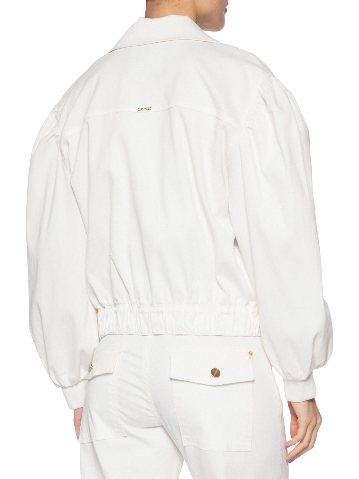 Jaqueta Feminina Penelope Sarja Branco Le Lis