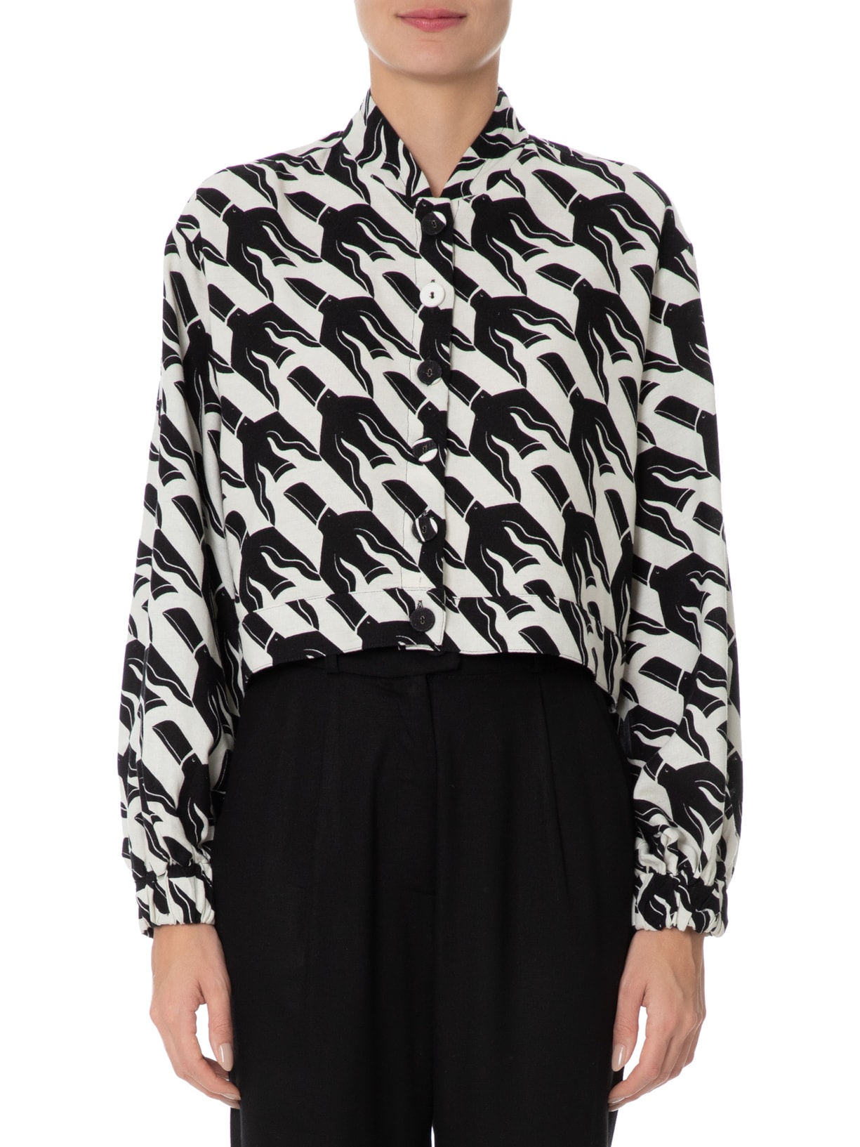 Jaqueta Feminina Pied De Tucano Off White Farm