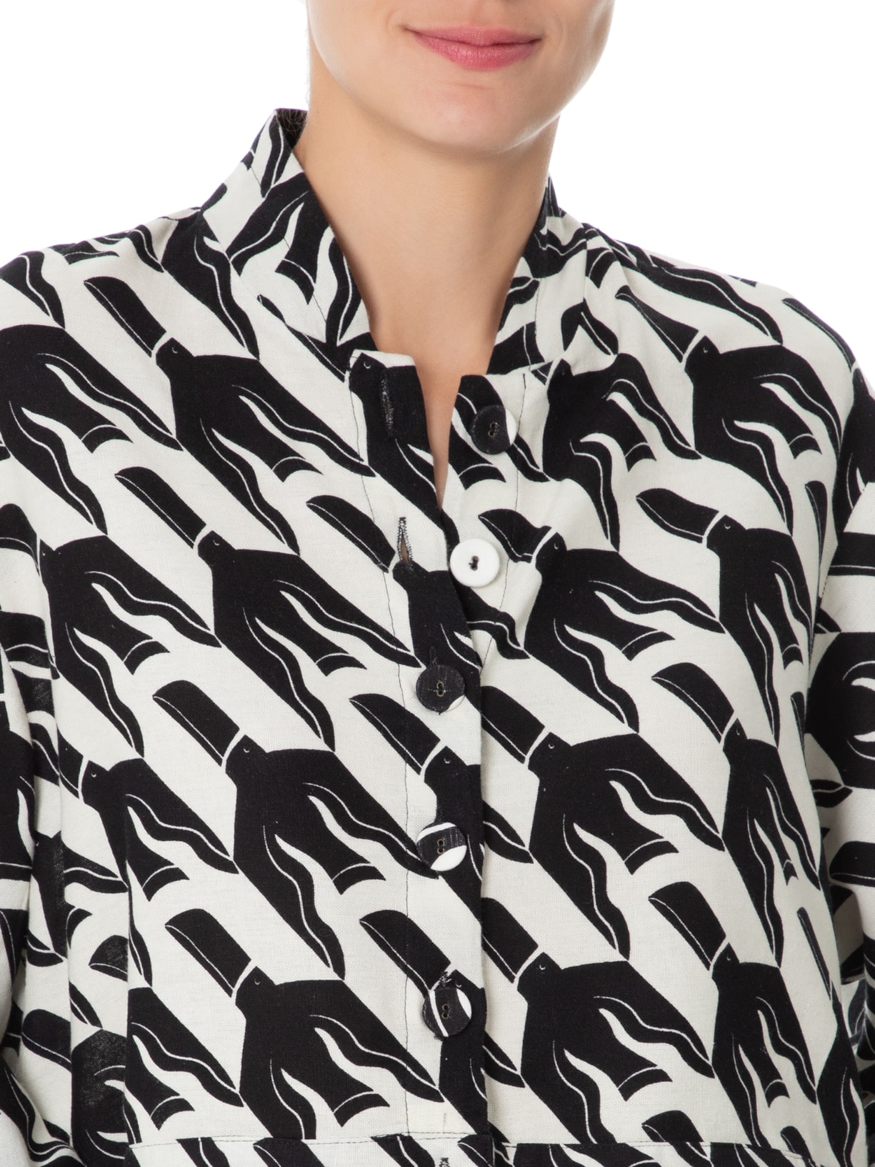 Jaqueta Feminina Pied De Tucano Off White Farm