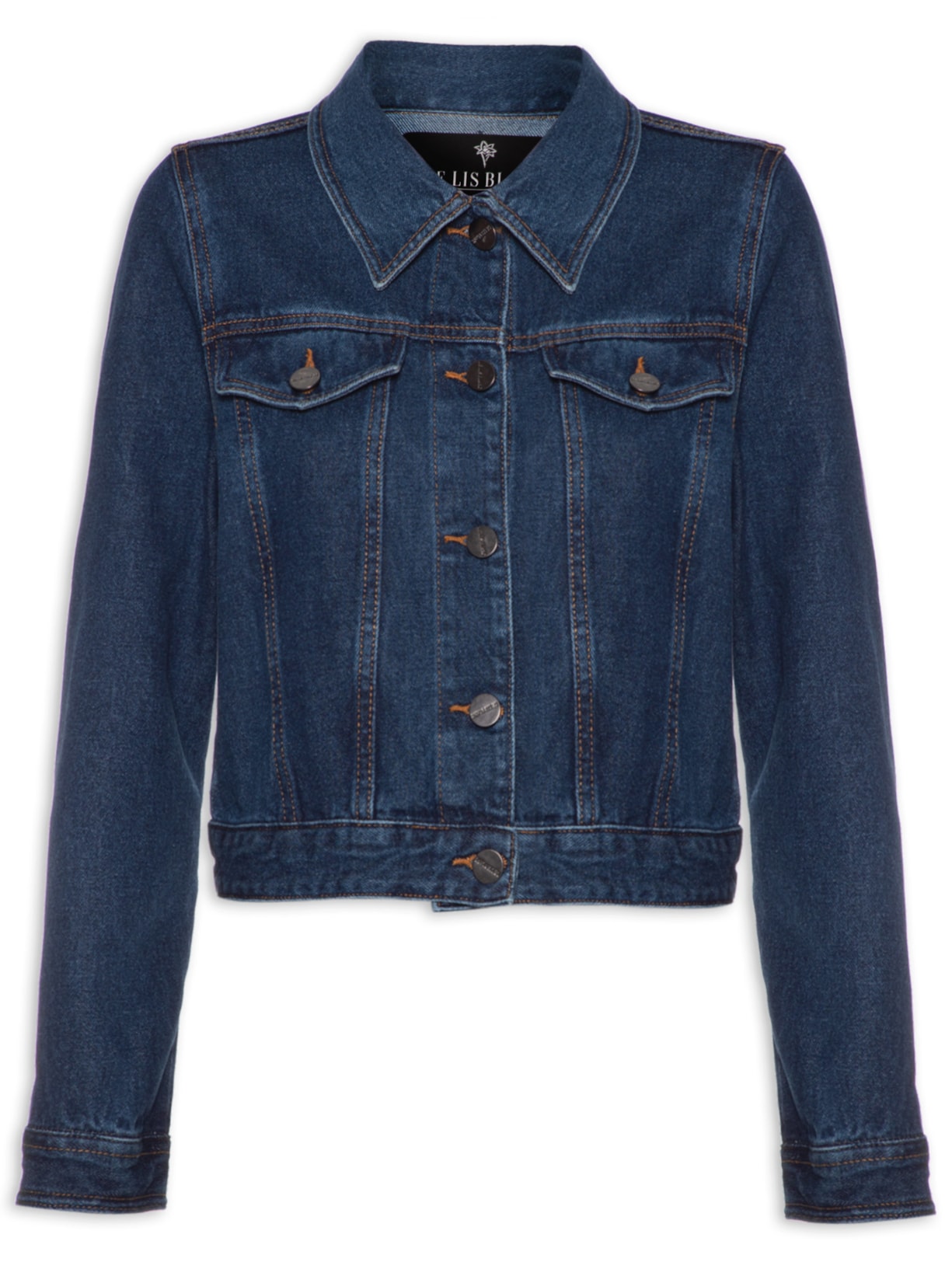 Jaqueta Feminina Pietra Azul Le Lis