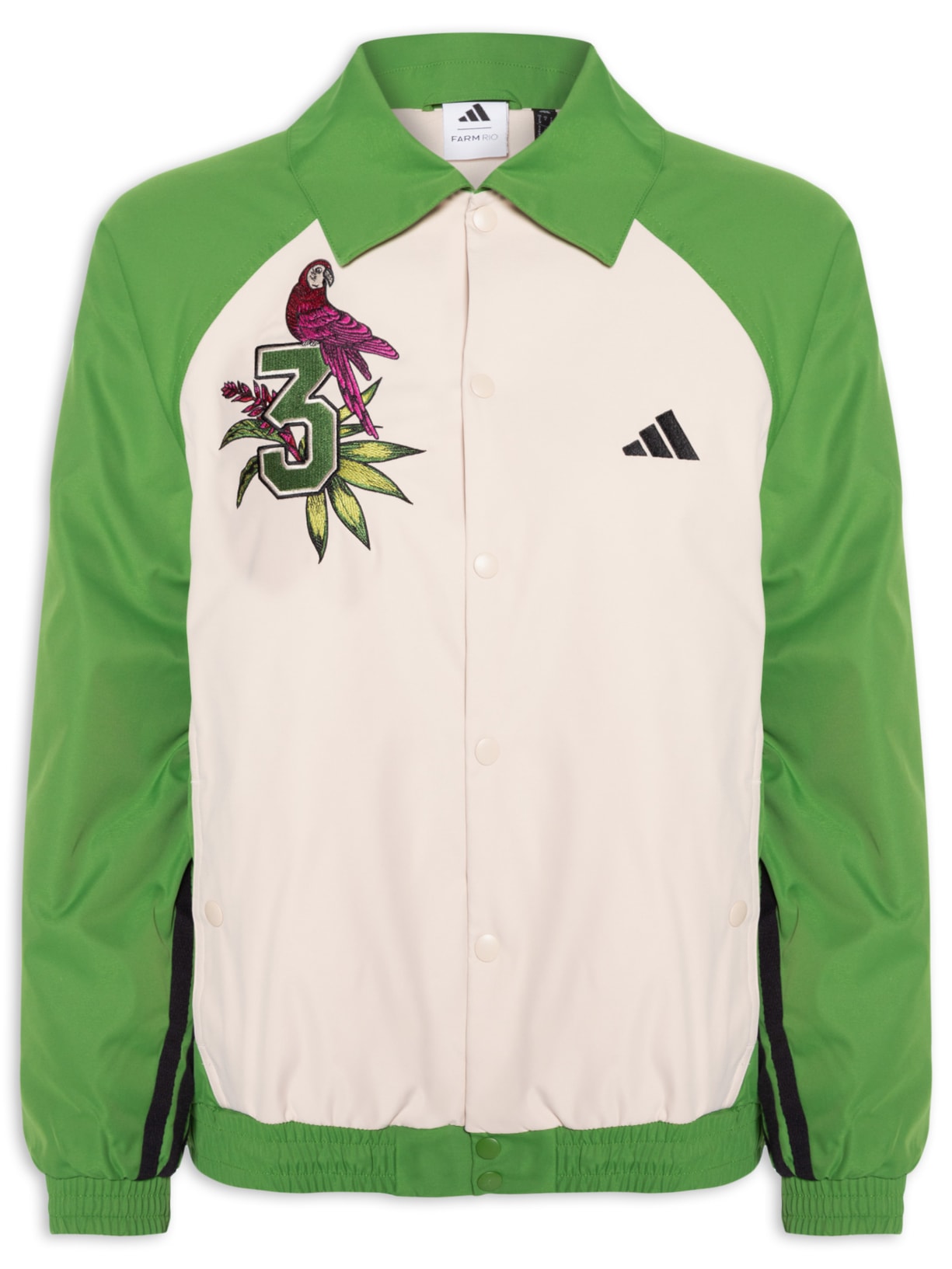 Jaqueta Feminina PRM Verde Adidas + Farm