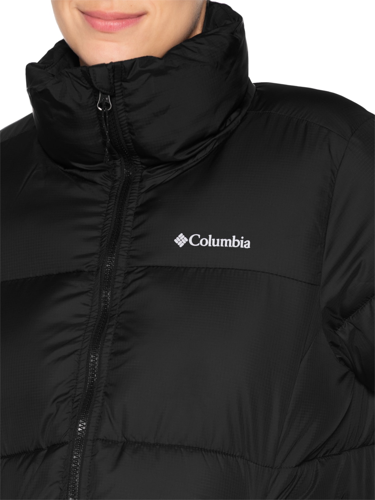 Jaqueta Feminina Puffect II Full Zip Preto Columbia
