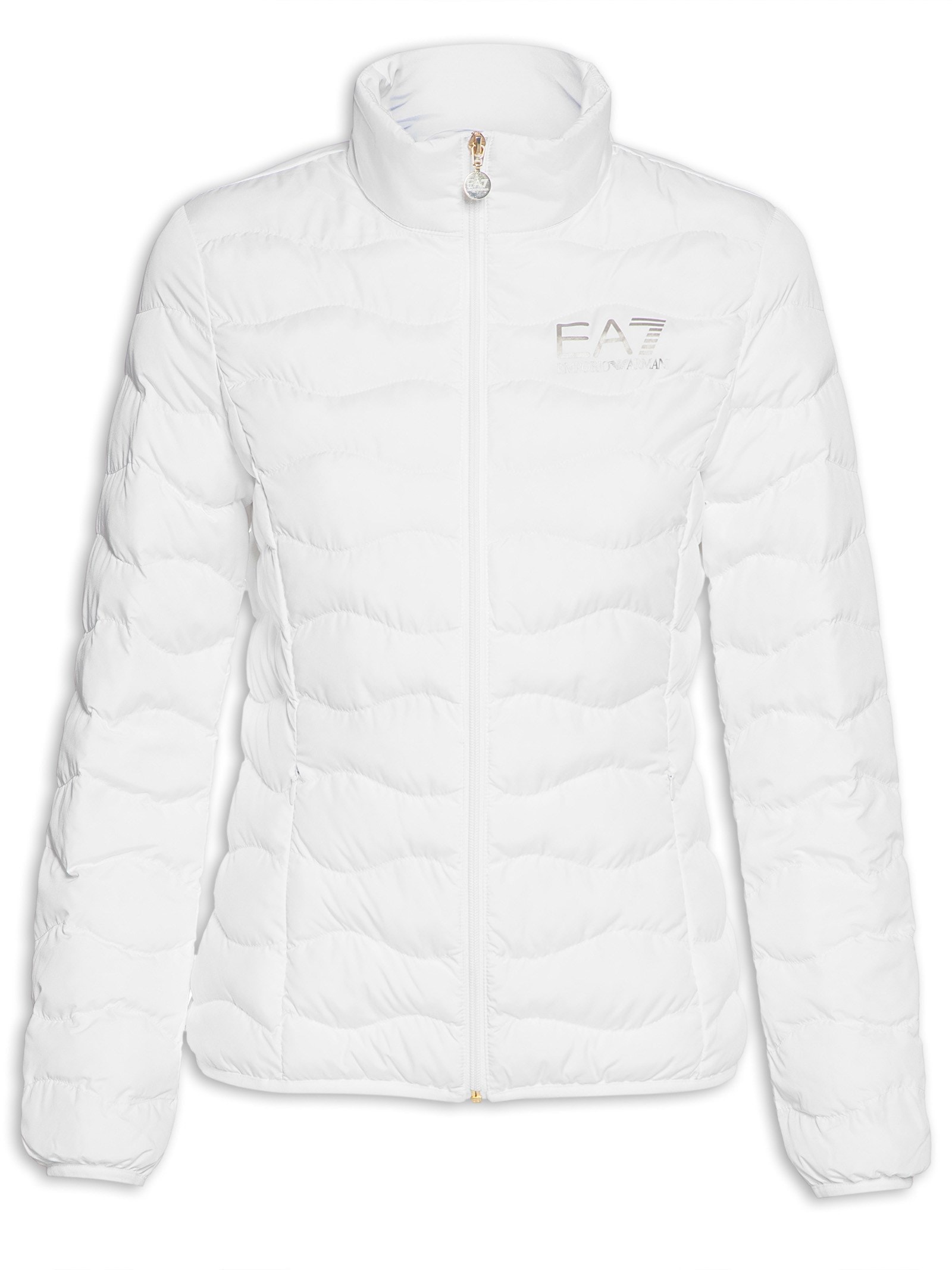 Jaqueta Feminina Puffer Giubbotto - EA7 Emporio Armani - Branco