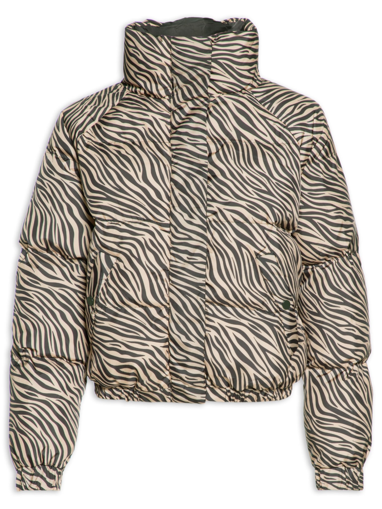 Jaqueta Feminina Puffer - Marrom