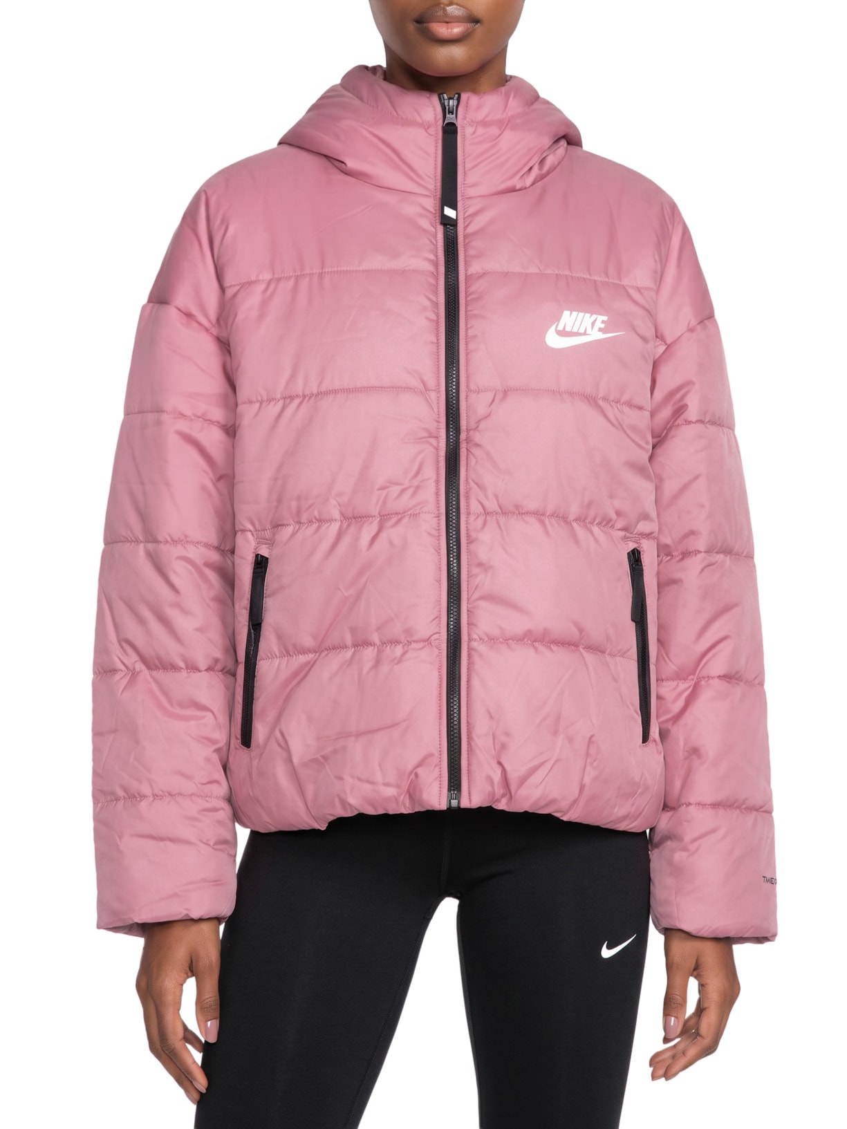 Jaqueta Feminina Puffer Nsw Classic Hd Rosa Nike