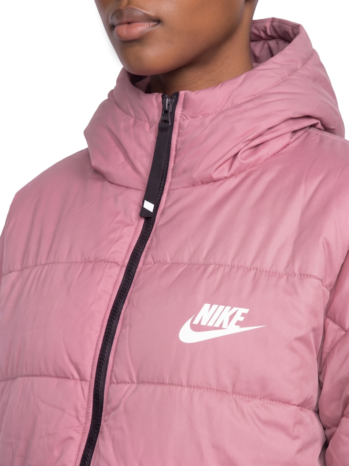 Jaqueta Feminina Puffer Nsw Classic Hd Rosa Nike