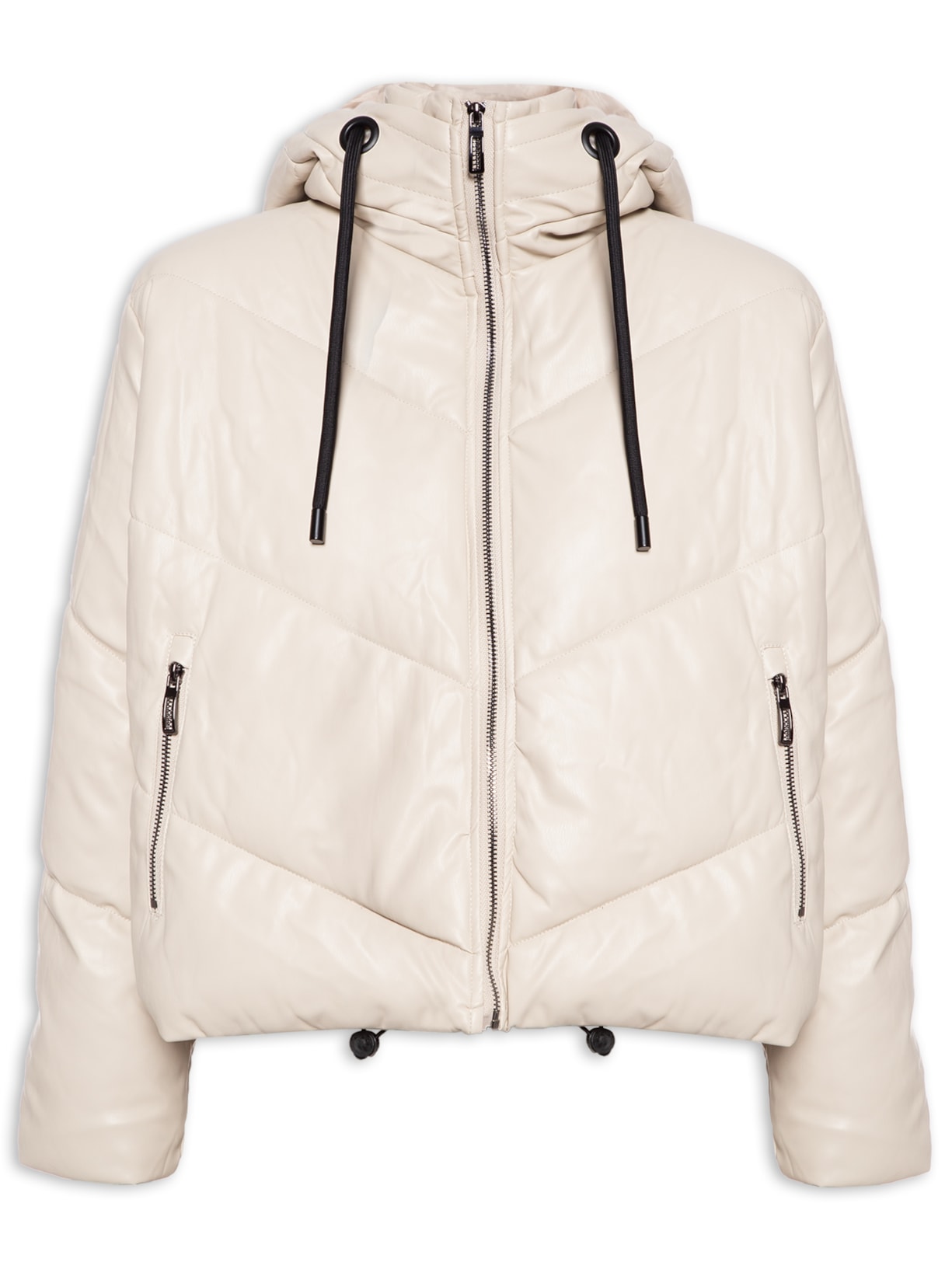 Jaqueta Feminina Puffer - Off White