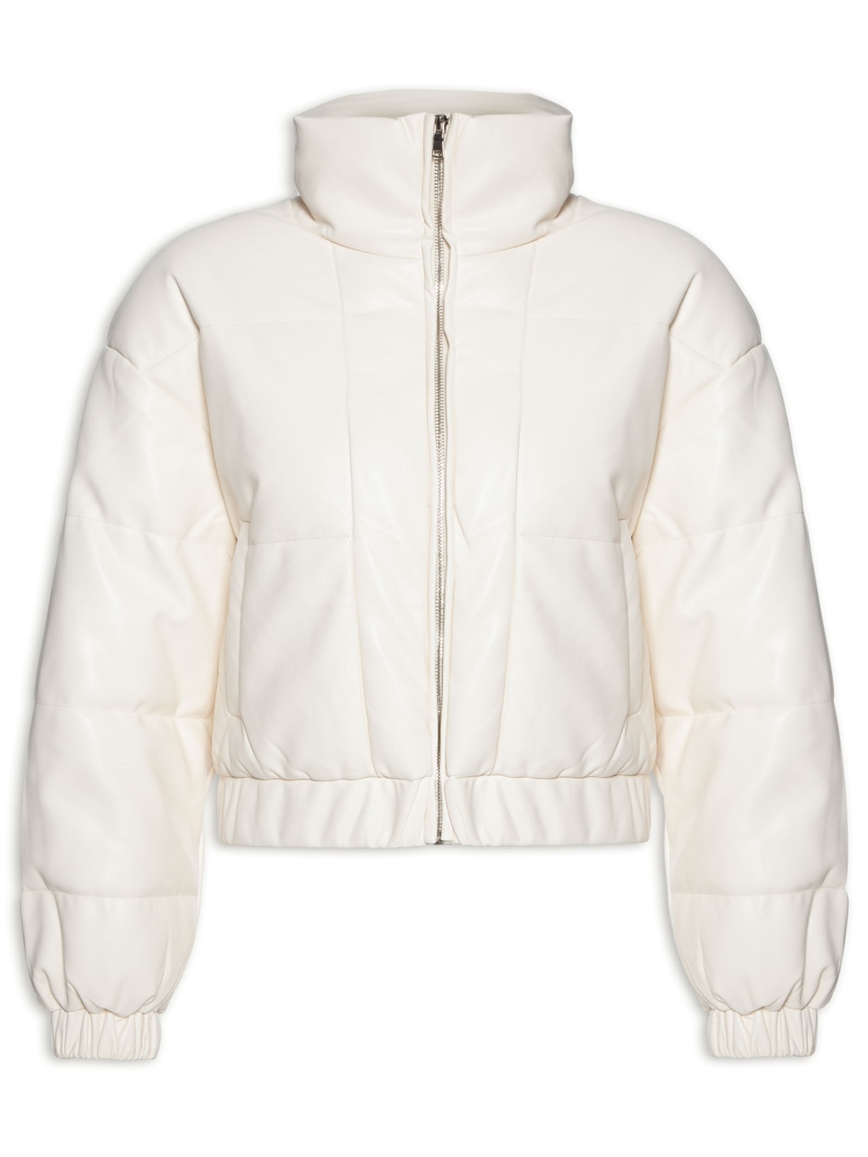 Jaqueta Feminina Puffer - Off White