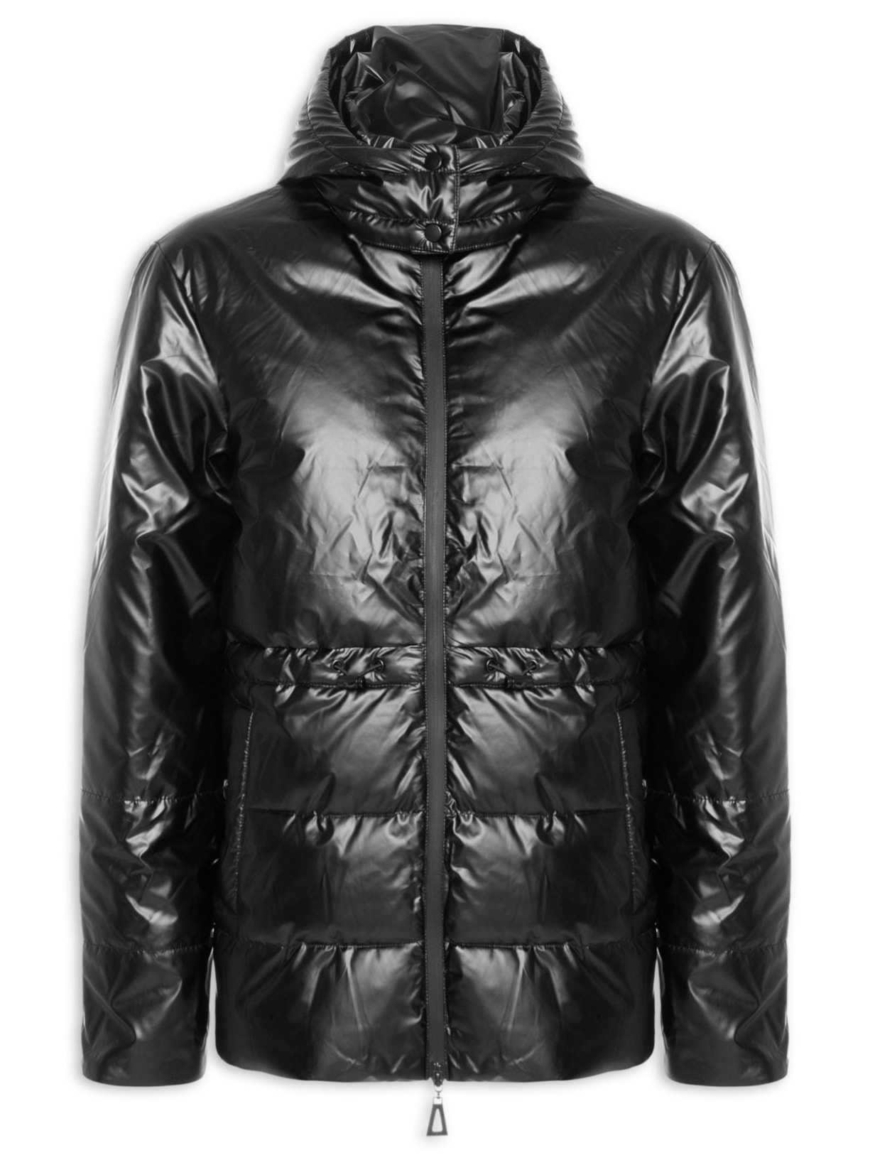 Jaqueta Feminina Puffer Preto Animale Jeans