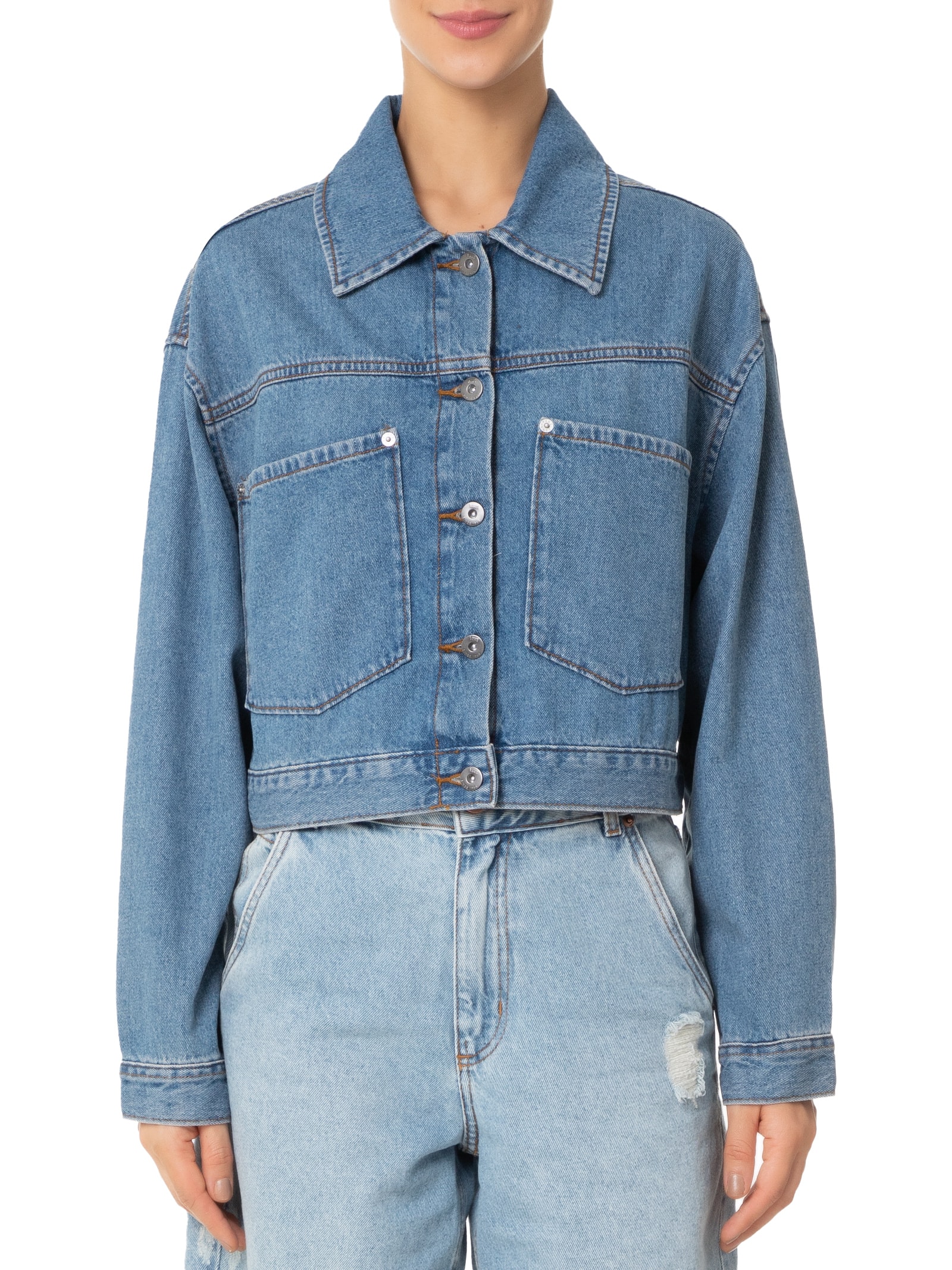 Vans - Jaqueta Feminina Raynes Denim Crop - Azul