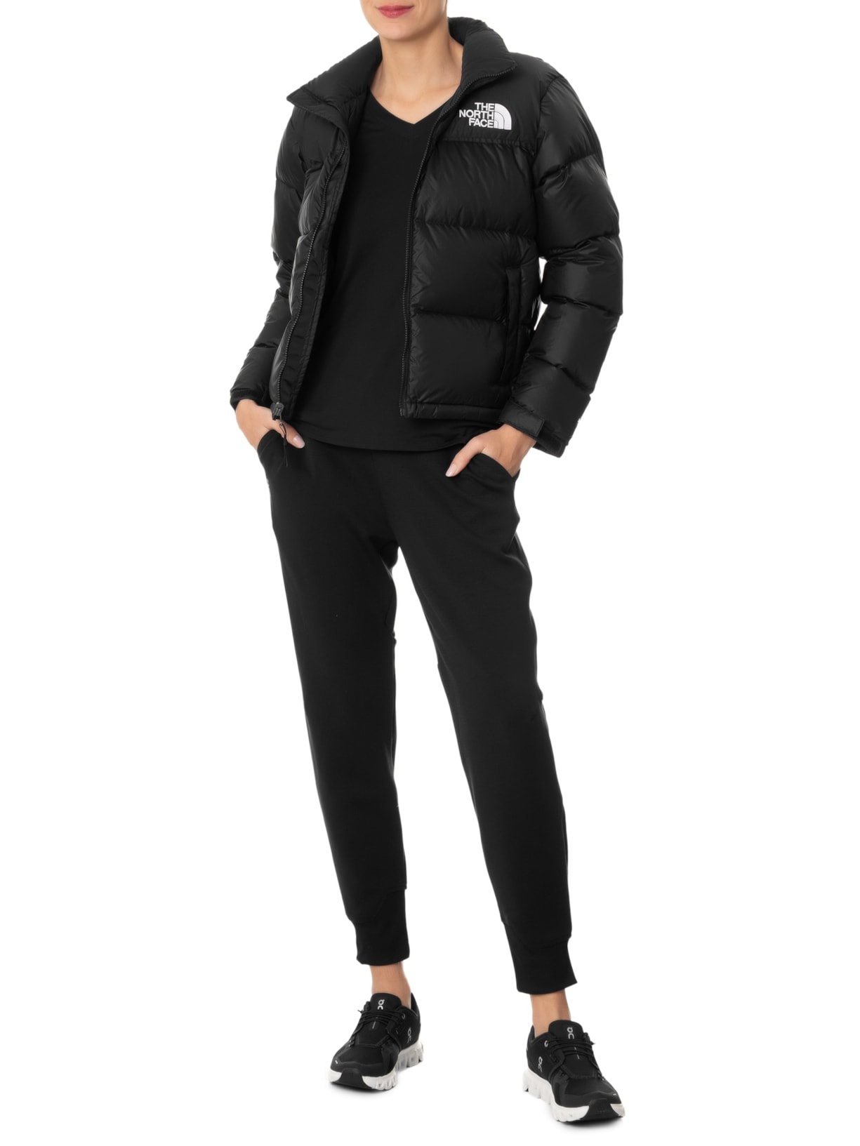 Jaqueta Feminina Retro Nuptse Preto The North Face