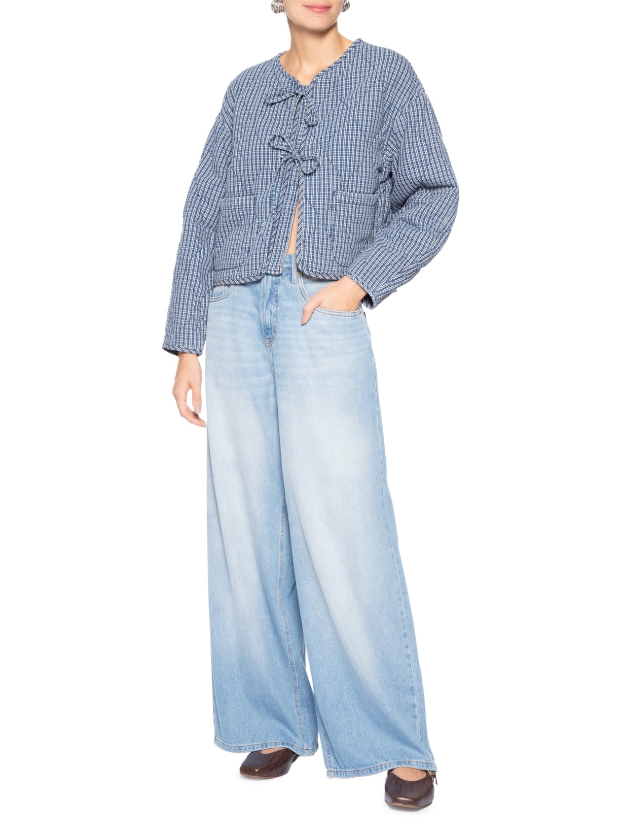 Jaqueta Feminina Rue Liner Azul Levi's