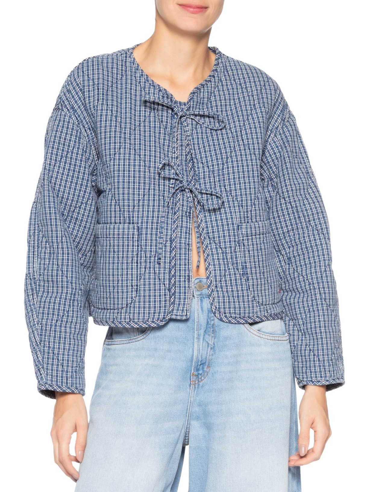 Jaqueta Feminina Rue Liner Azul Levi's