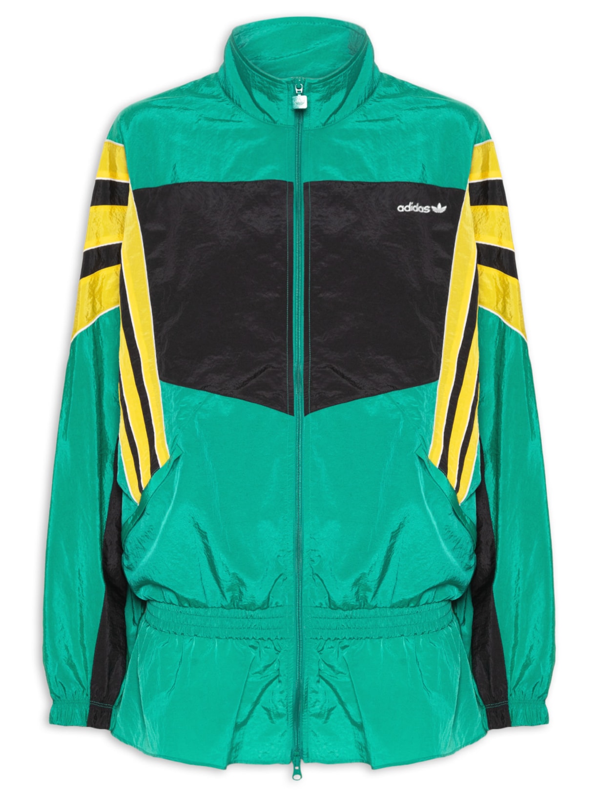 Jaqueta Feminina Santiago Woven TT Verde Adidas Originals