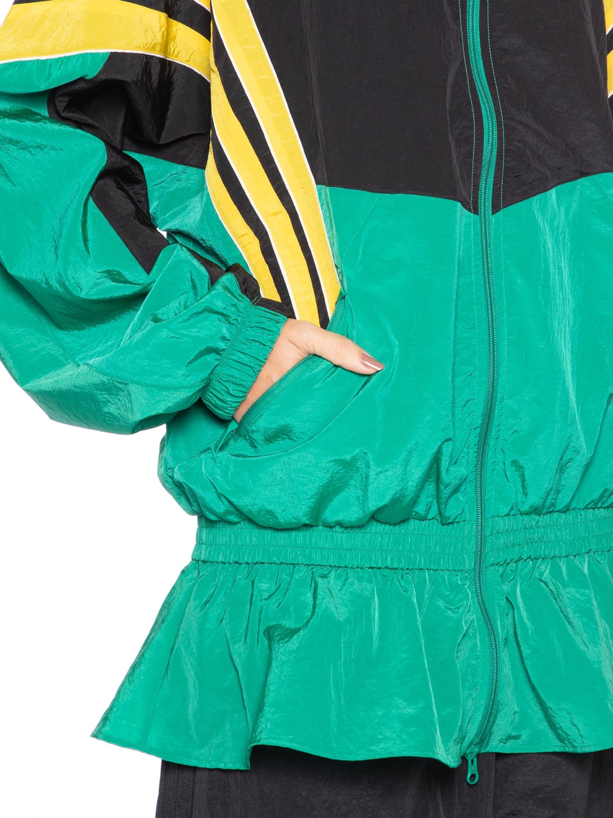 Jaqueta Feminina Santiago Woven TT Verde Adidas Originals