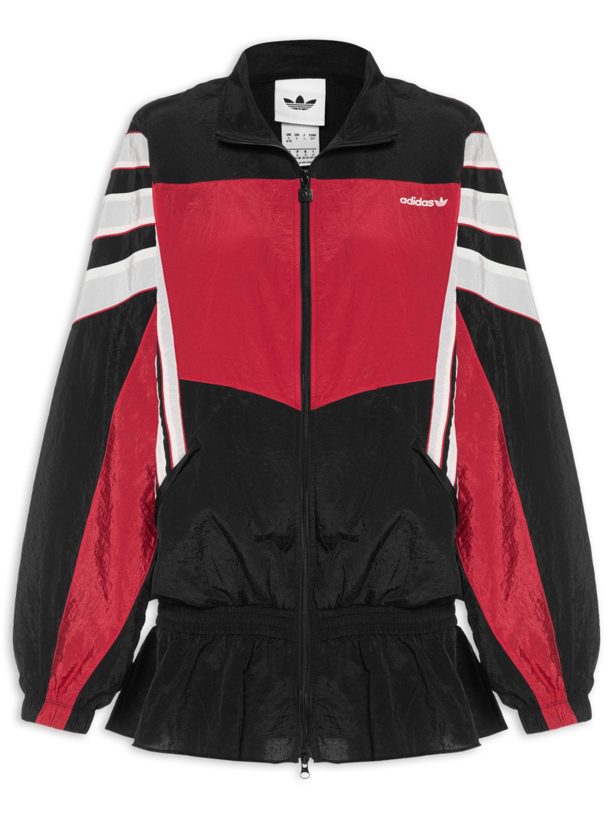 Jaqueta Feminina Santiago Woven TT – Preto Adidas Originals