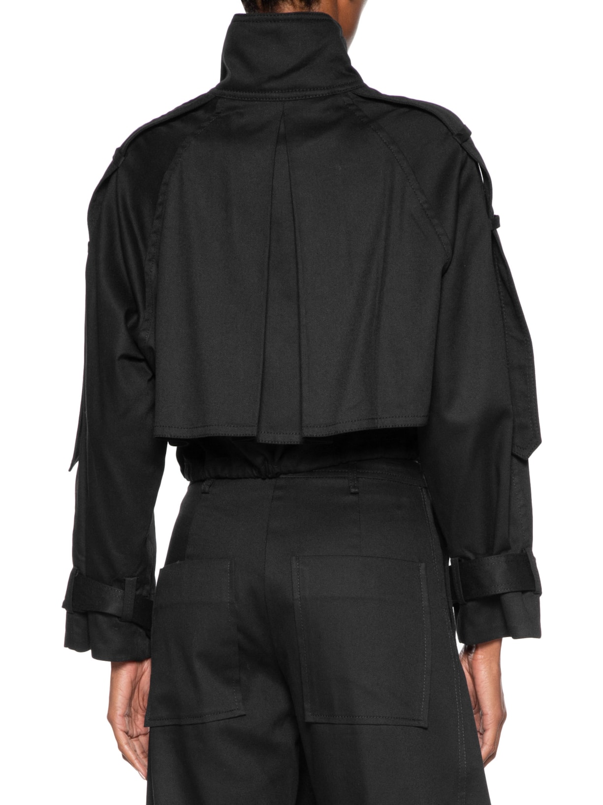 Jaqueta Feminina Sarja Preto Coven