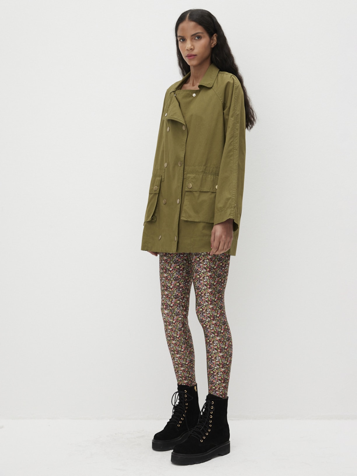 Jaqueta Feminina Sarja Toujours Verde Mixed