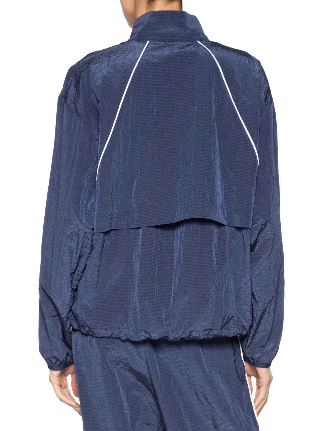 Jaqueta Feminina Sport Legacy Woven Azul New Balance