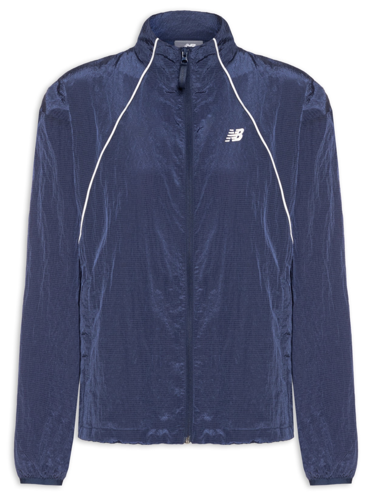 Jaqueta Feminina Sport Legacy Woven Azul New Balance