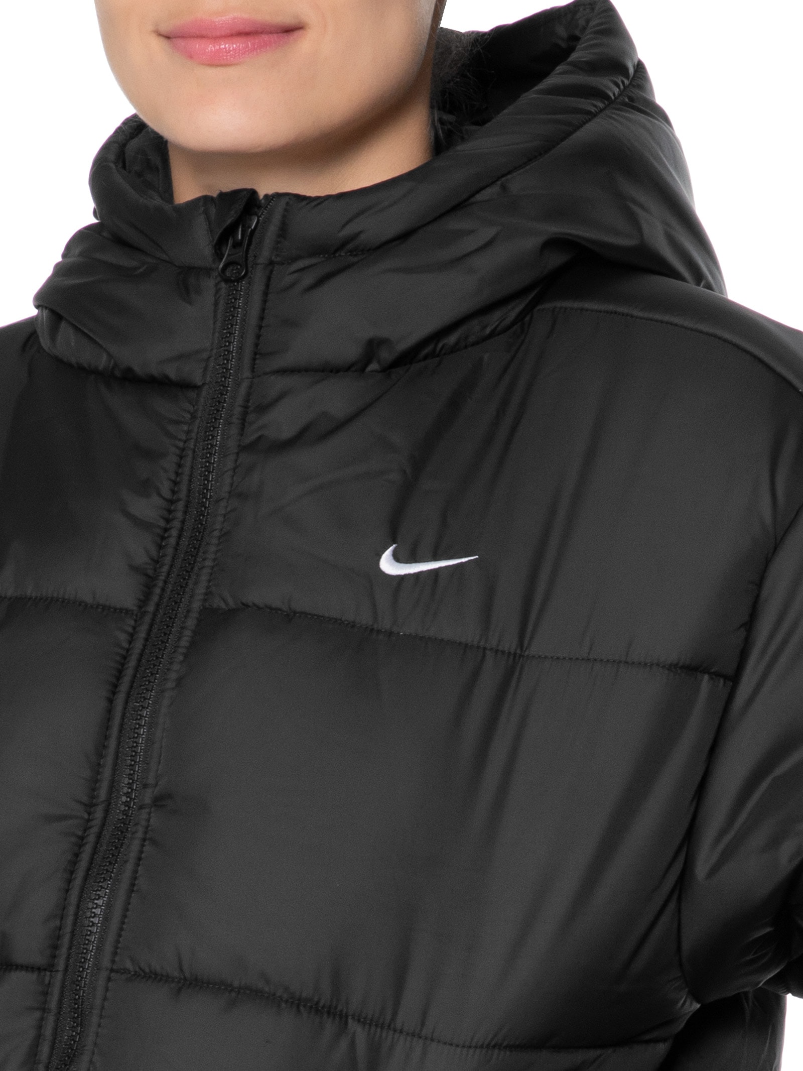 Plum_Shady Jaqueta Feminina Sportswear Puffer - Nike - Preto