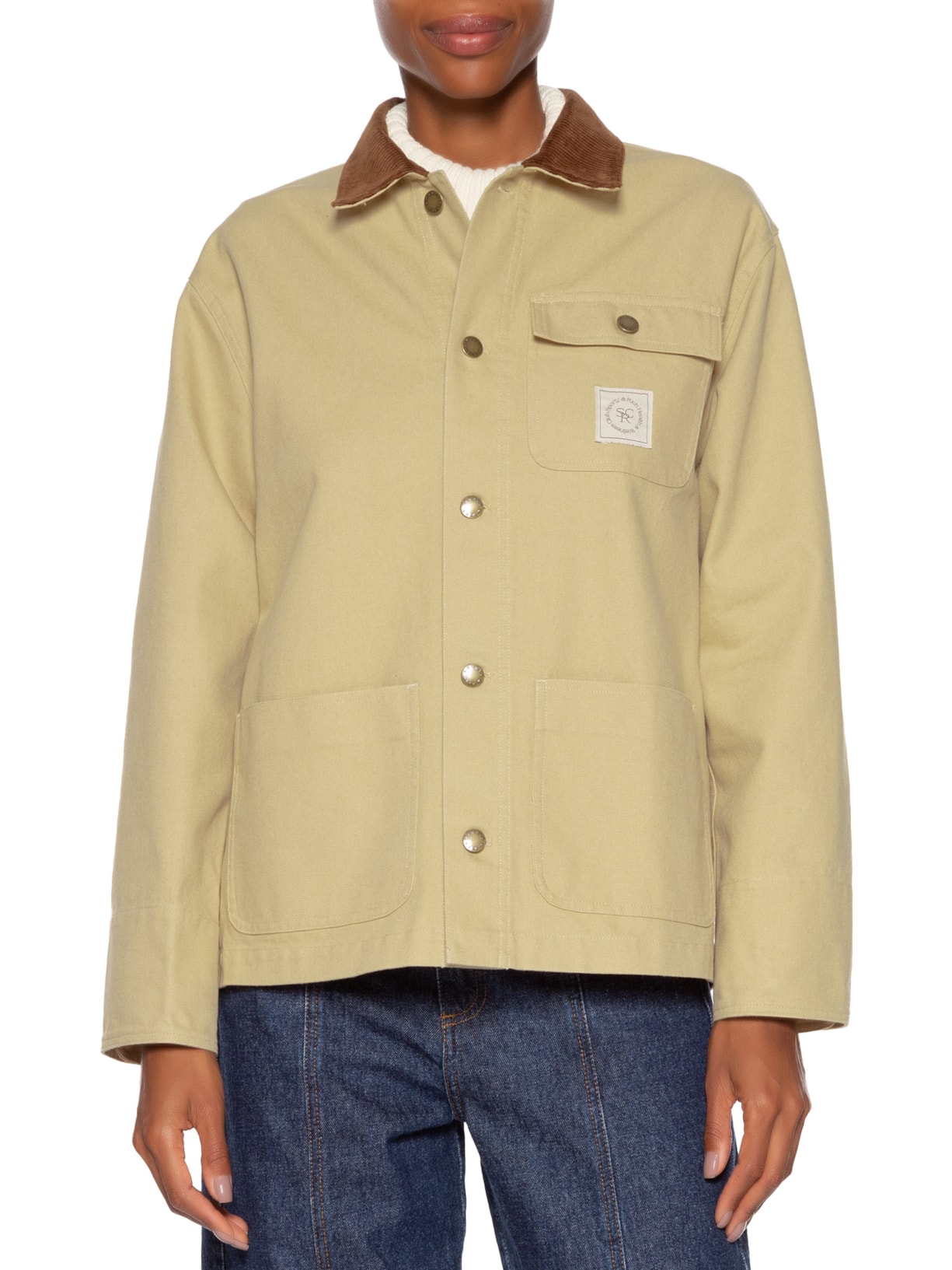 Jaqueta Feminina Srhwc Painters Bege Sporty & Rich