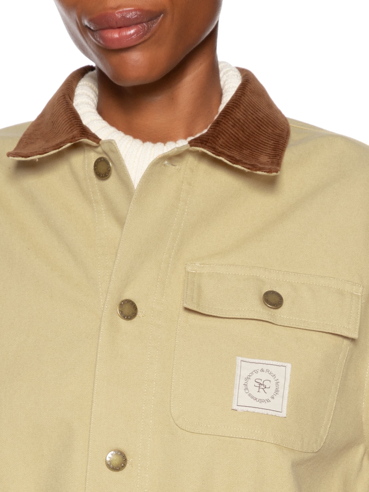 Jaqueta Feminina Srhwc Painters Bege Sporty & Rich