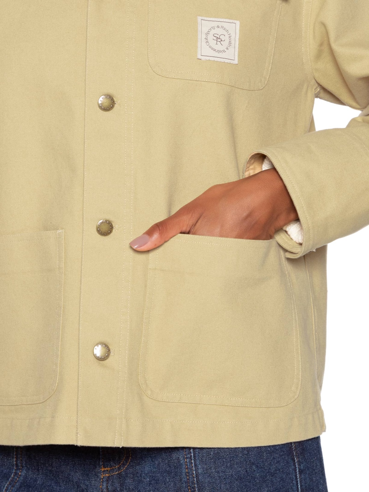 Jaqueta Feminina Srhwc Painters Bege Sporty & Rich