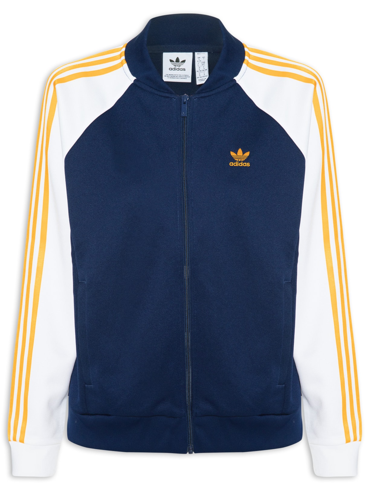 Jaqueta Feminina Sst Azul Adidas Originals