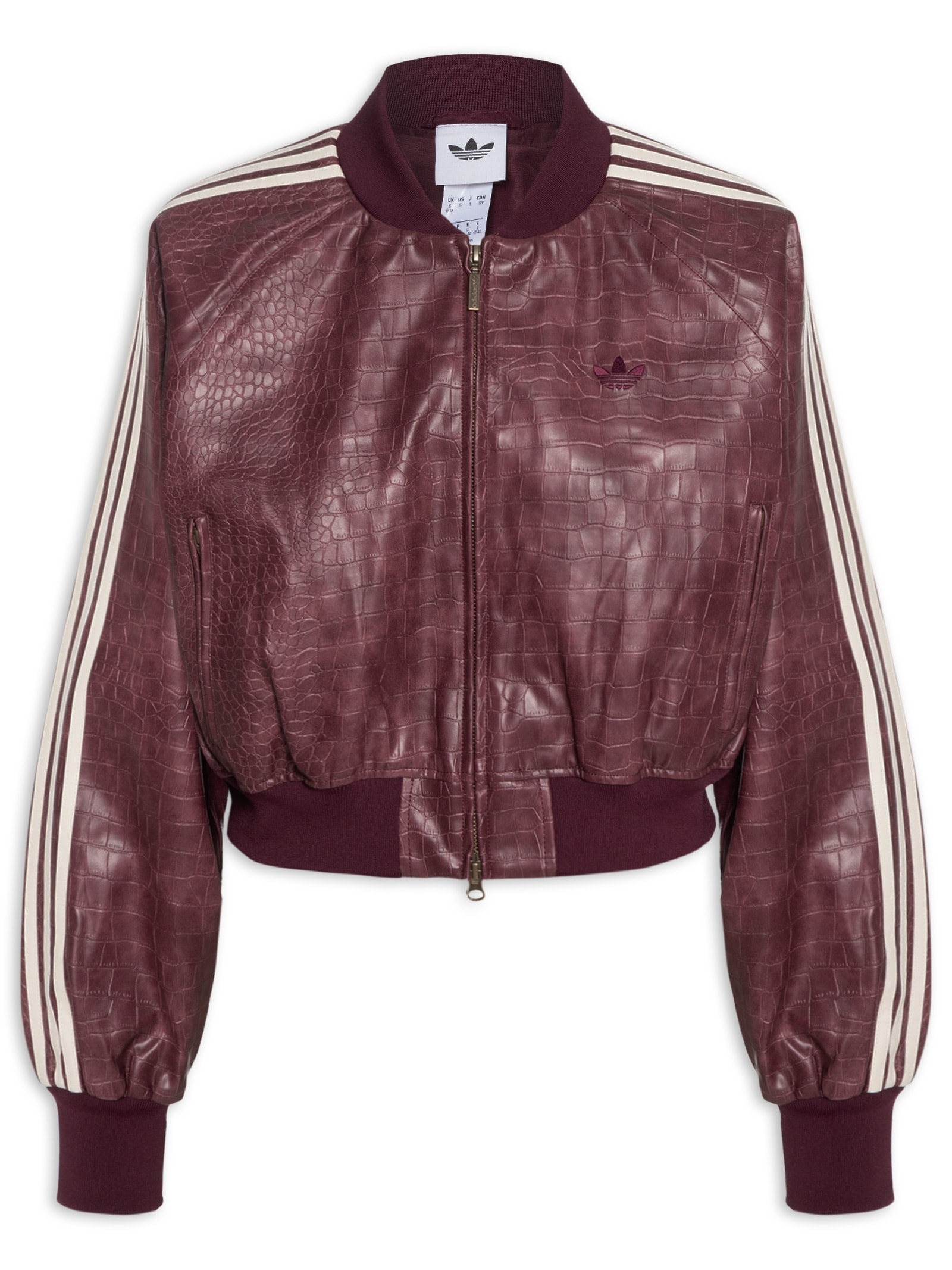 Jaqueta Feminina SST Pleather - Marrom - Adidas Originals