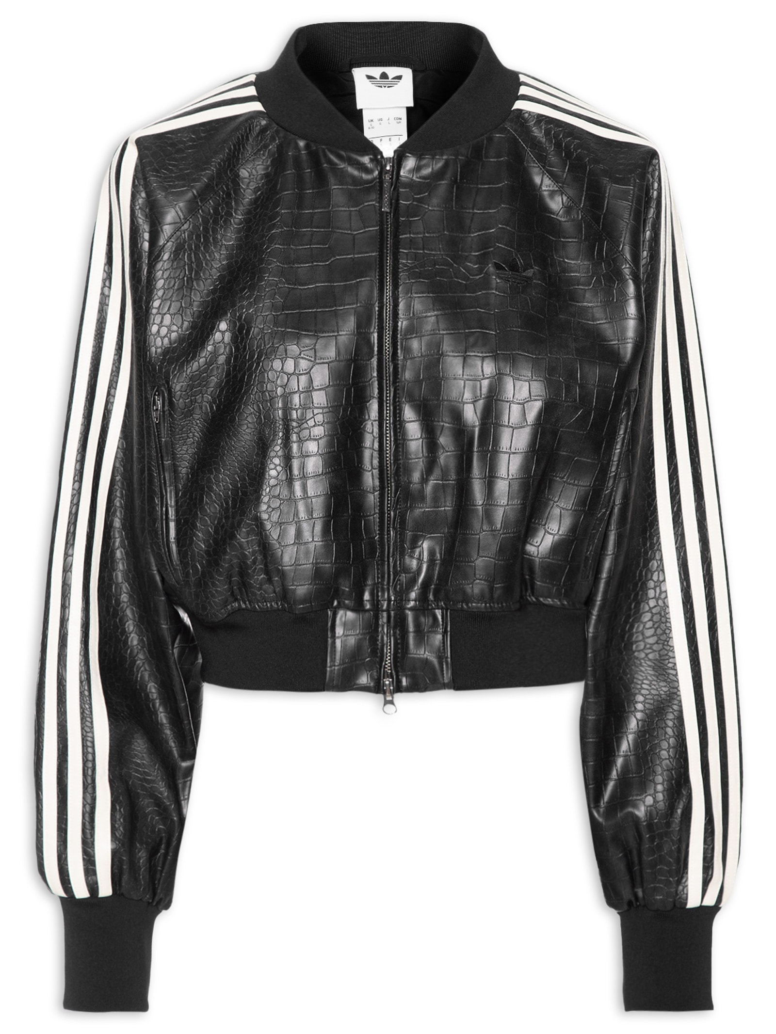 SST  ジャケット Jaqueta Feminina SST Pleather - Preto - Adidas Originals