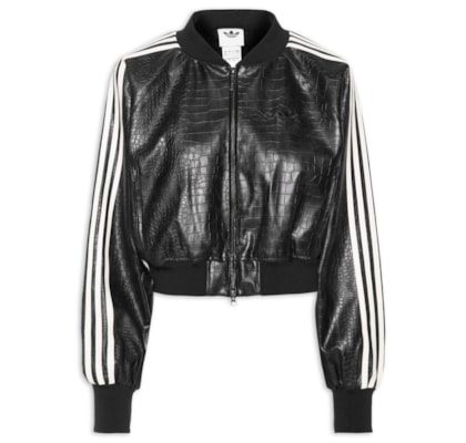 Jaqueta Feminina SST Pleather - Preto