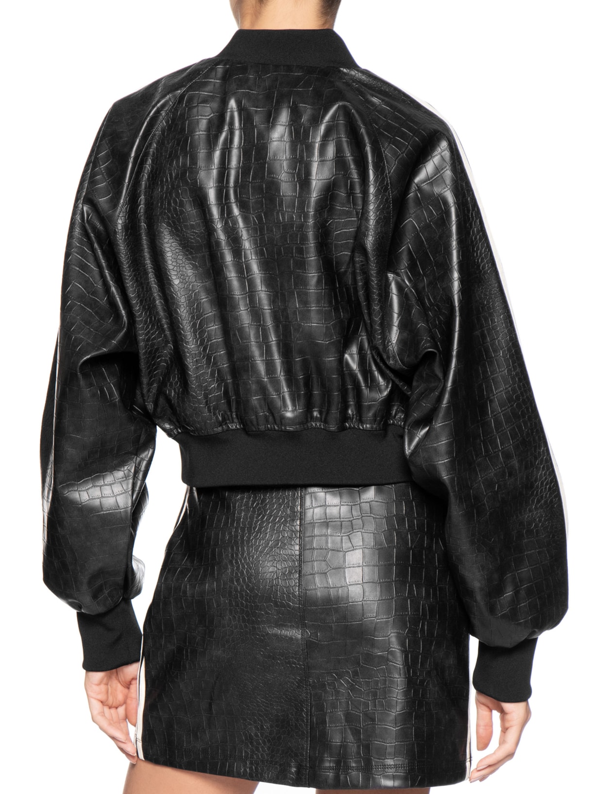 Jaqueta Feminina SST Pleather Preto Adidas Originals