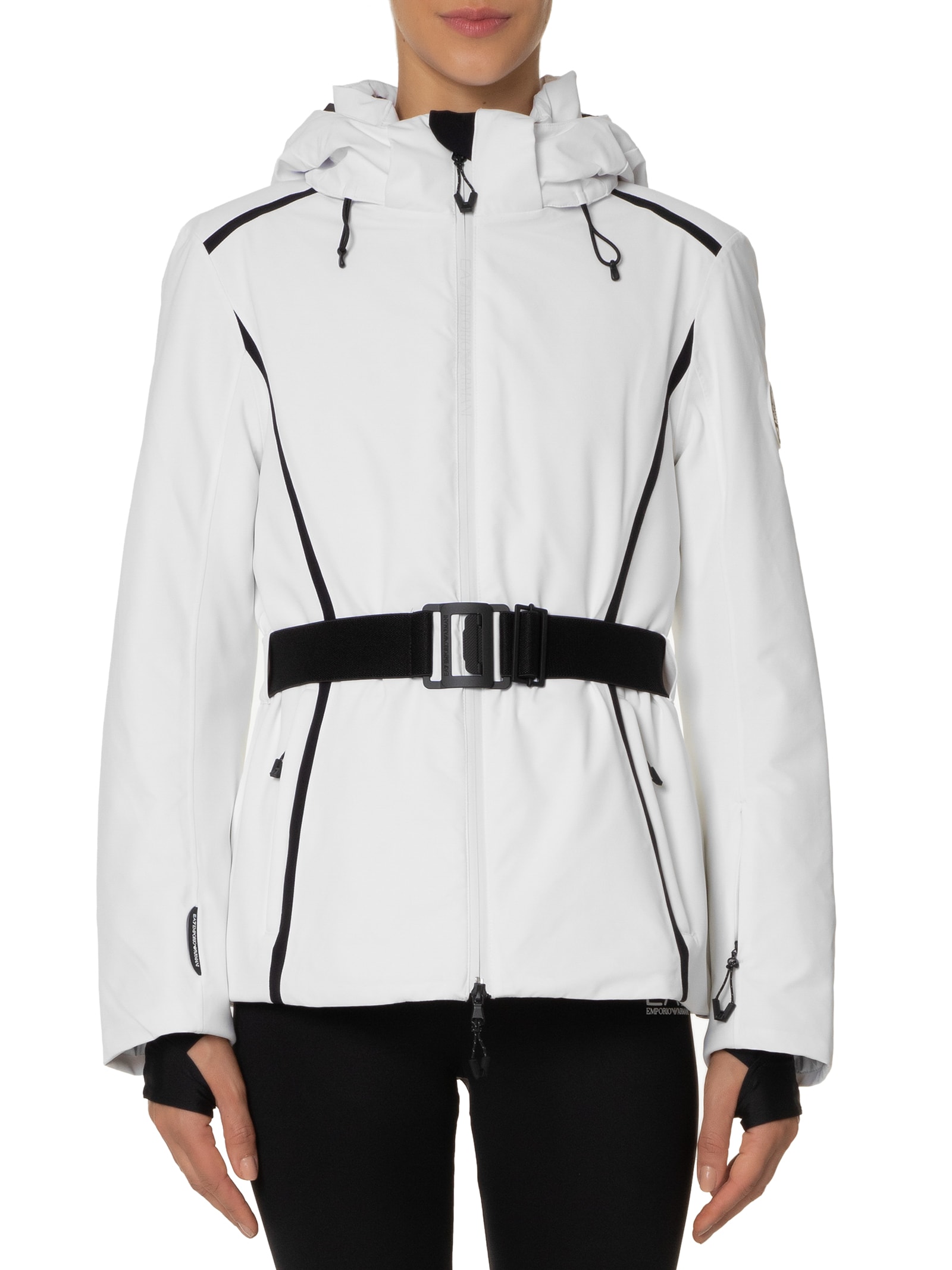 Ea7 Emporio Armani - Jaqueta Feminina Stratum 7 Ski - Branco