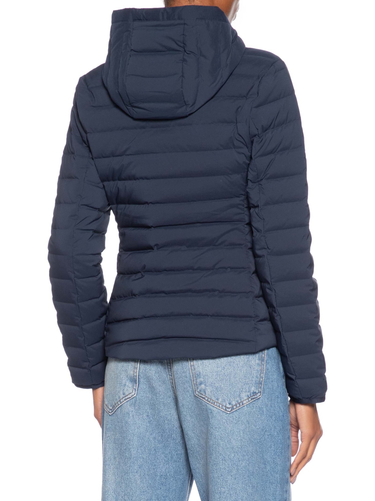 Jaqueta Feminina Stretch Nylon LW Down Azul Tommy Hilfiger