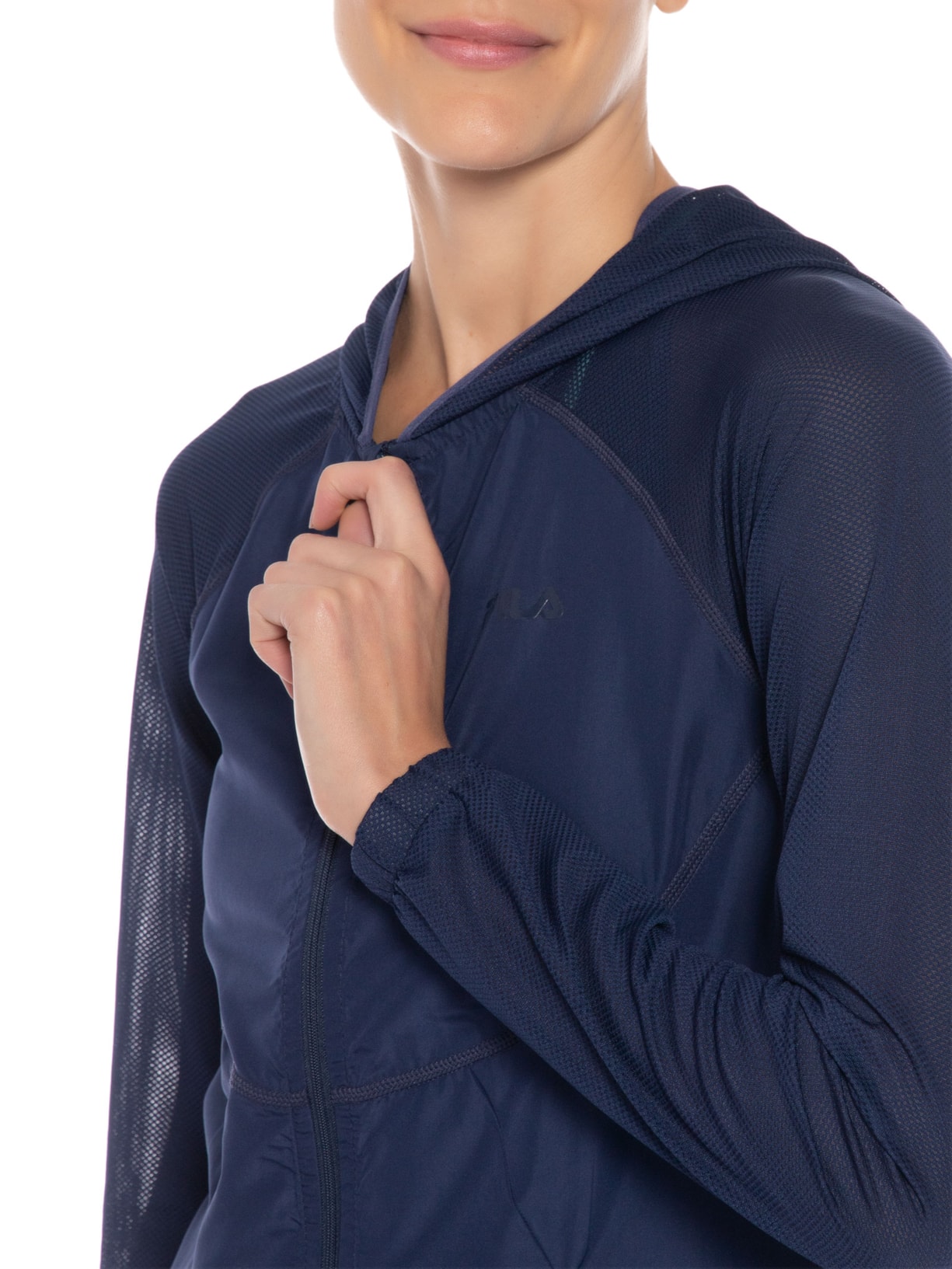 Jaqueta Feminina Studio Azul Fila