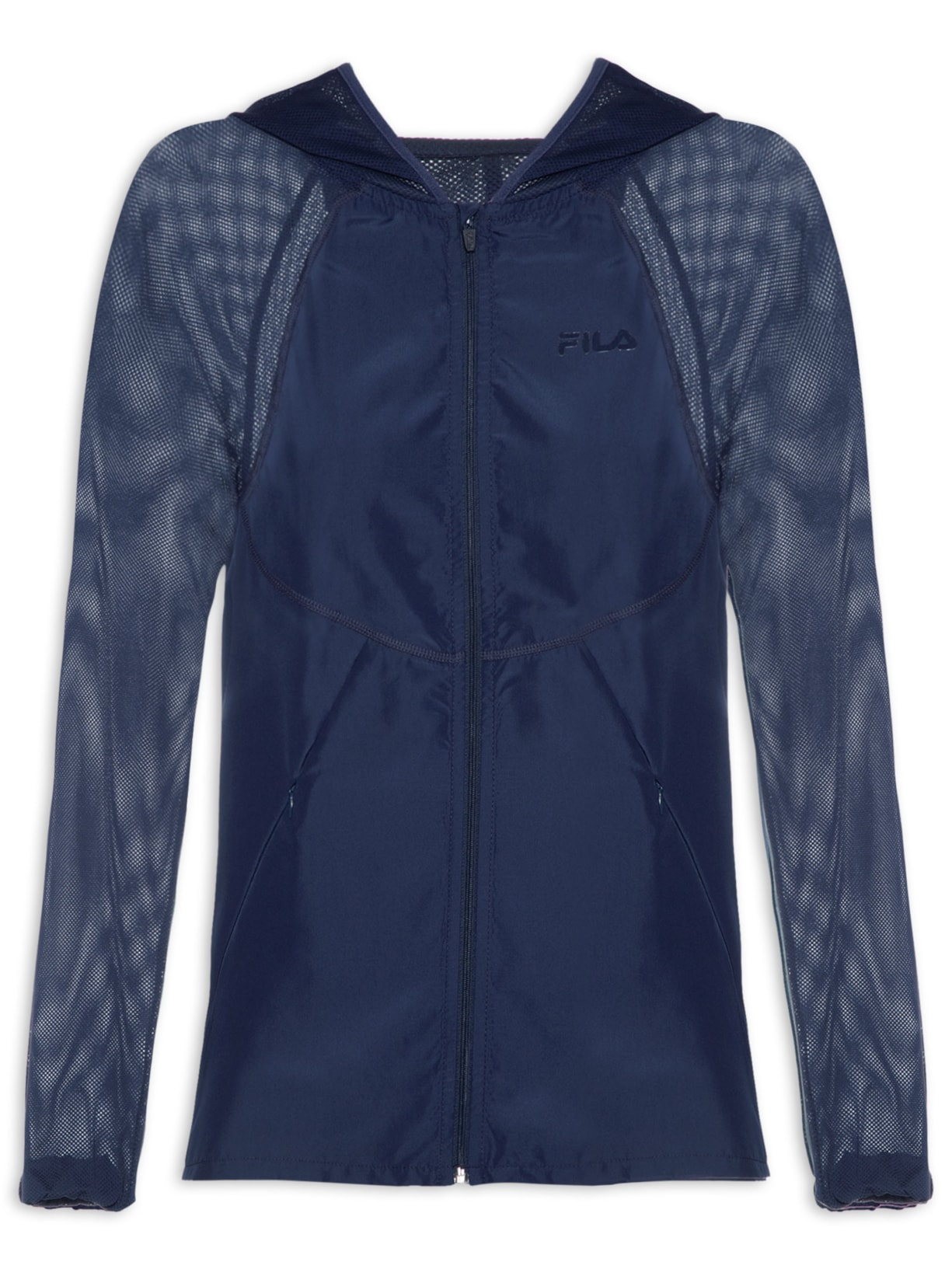 Jaqueta Feminina Studio Azul Fila